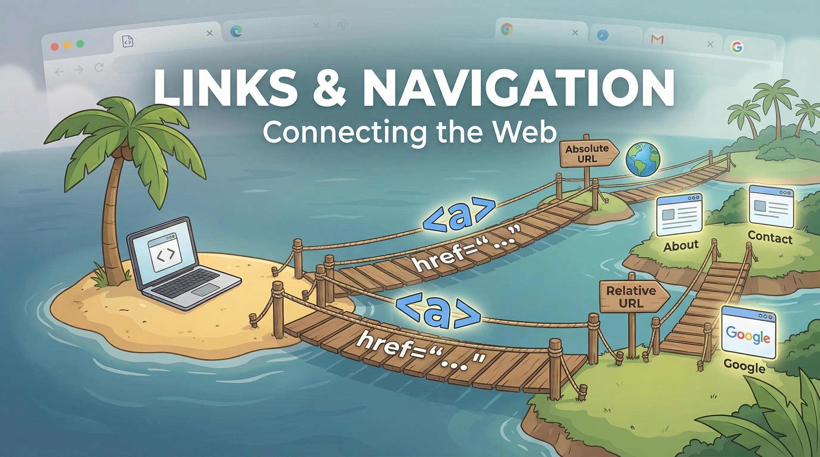 HTML Series: Links & Navigation – Connecting the Web (2026)